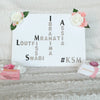 Cadre Scrabble Famille