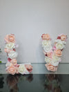 Lettres fleuries (17 cm)