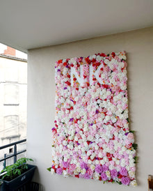  Mur de fleurs (1m50 sur 2m)