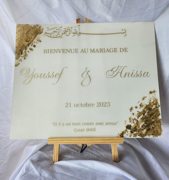 Tableau de Bienvenue